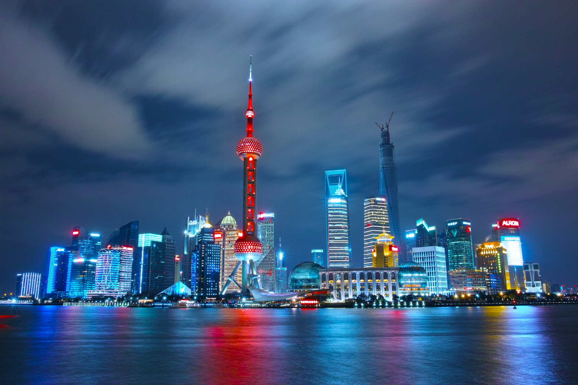 湾区夜景